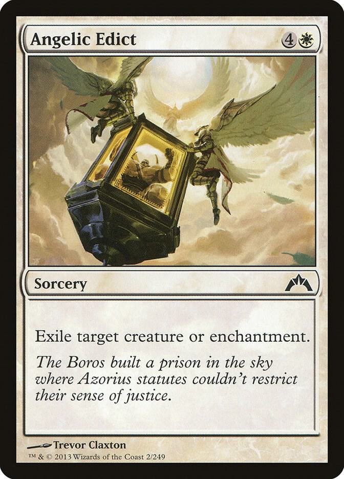 Angelic Edict - Gatecrash - Magic: The Gathering - TCGplayer.com