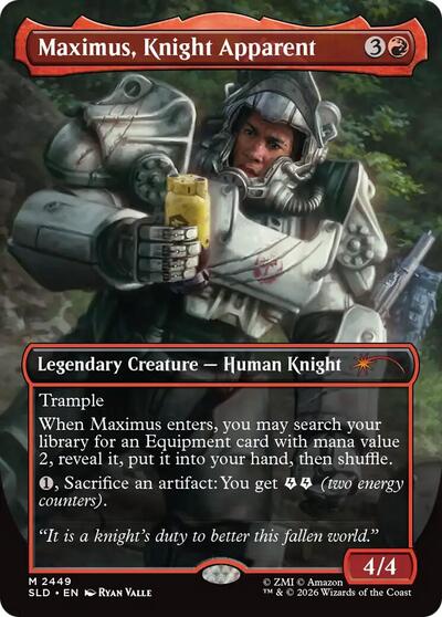 Maximus, Knight Apparent (Secret Lair) SLD 2449 Magic card