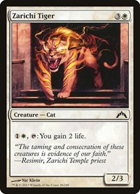 Zarichi Tiger - Gatecrash - Magic: The Gathering card