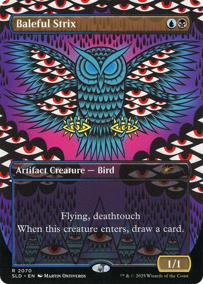 Baleful Strix (Secret Lair) SLD 2070 Magic card