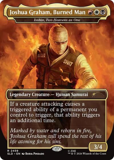 Isshin, Two Heavens as One (Secret Lair) from SLD #2459, Magic: The Gathering card