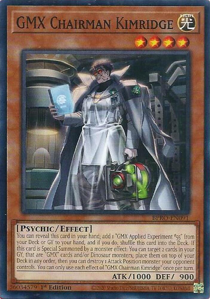 GMX Chairman Kimridge - Burst Protocol - YuGiOh - TCGplayer.com