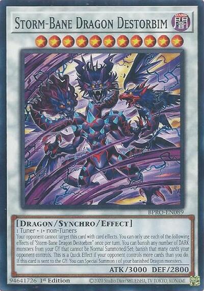 Storm Bane Dragon Destorbim