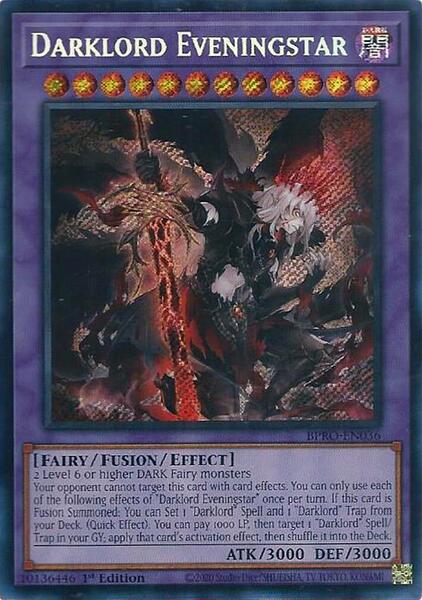 Darklord Eveningstar - Burst Protocol - yugioh