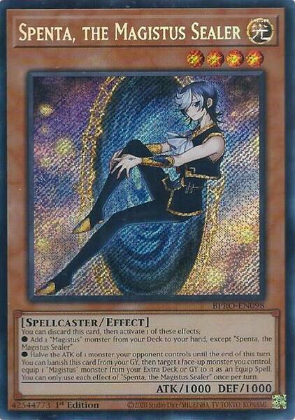 Spenta, the Magistus Sealer - Burst Protocol - yugioh