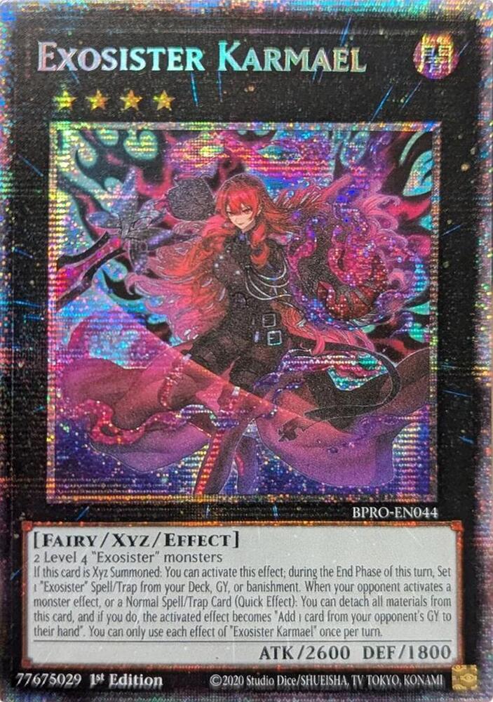 Exosister Karmael (Starlight Rare) - Burst Protocol - YuGiOh