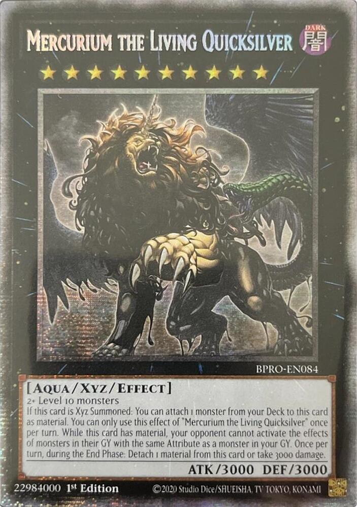 Mercurium the Living Quicksilver (Starlight Rare) - Burst Protocol