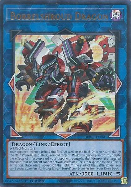 Borrelshroud Dragon - Burst Protocol - yugioh