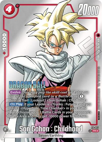 Son Gohan : Childhood - FP-057 (Tournament Pack MANGA ver. SPECIAL) Tournament and Championship Promos Promo Dragon Ball card — value and price