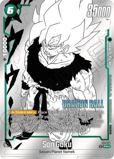 Son Goku - FP-059 (Tournament Pack MANGA ver. SPECIAL) Tournament and Championship Promos Promo Dragon Ball card — value and price