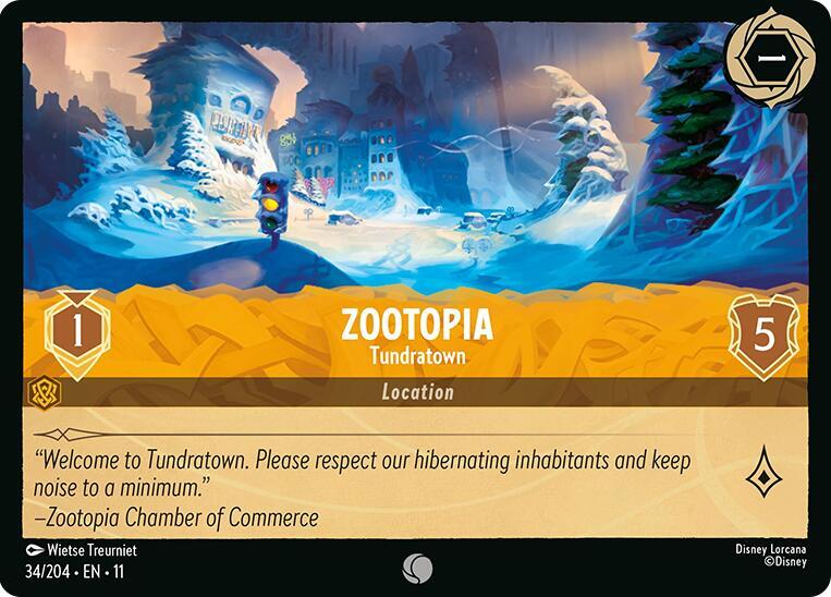 Zootopia - Tundratown - Winterspell - Disney Lorcana - TCGplayer.com
