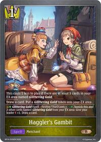 Haggler's Gambit - Shadowverse: Evolve BP14: Banquet of Dreams trading card