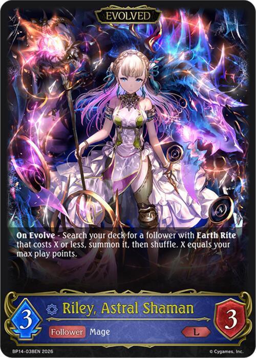 Riley, Astral Shaman (Evolved) - BP14: Banquet of Dreams