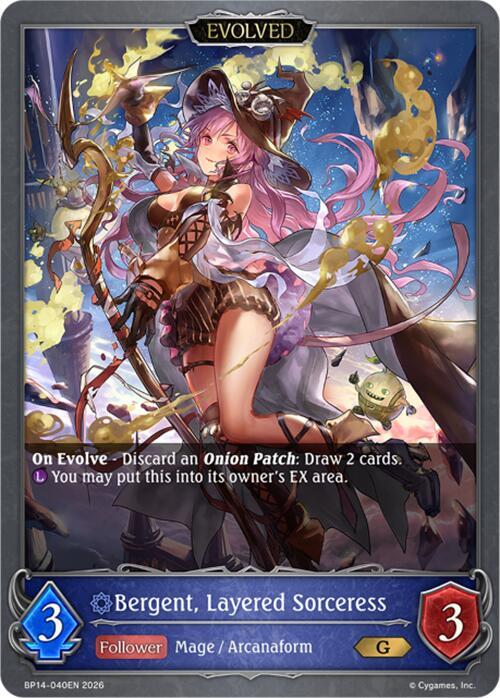 Bergent, Layered Sorceress (Evolved) - BP14: Banquet of Dreams