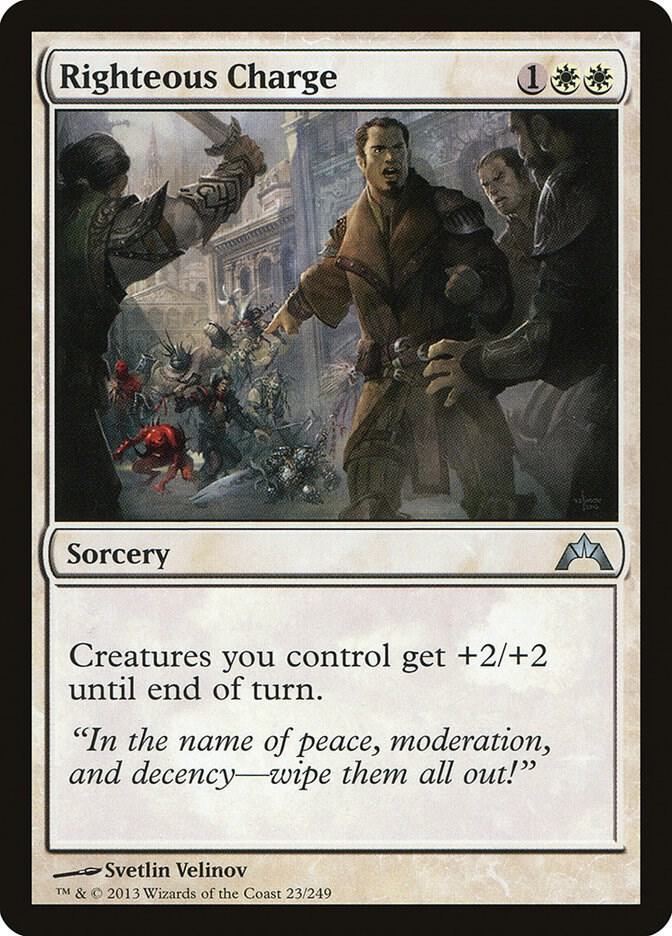 Righteous Charge 23 card