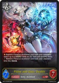 Flame and Glass, Duality - Shadowverse: Evolve BP14: Banquet of Dreams trading card