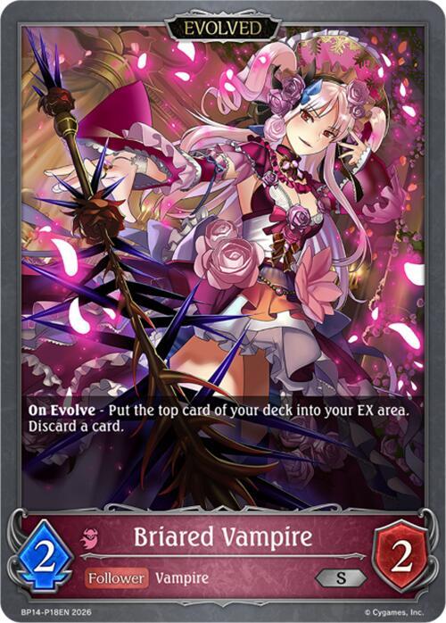 Briared Vampire (Evolved) - P18 (Foil)