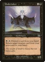 undertaker mtg card Coram, the Undertaker (#11) (borderless)