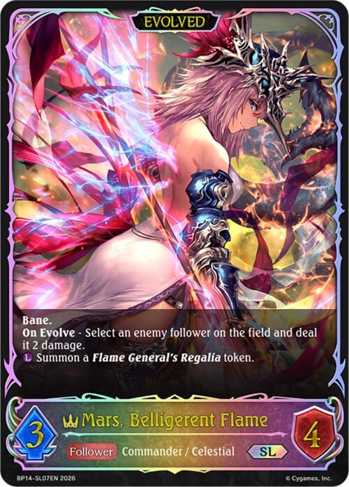 Mars, Belligerent Flame (Evolved) (SL)