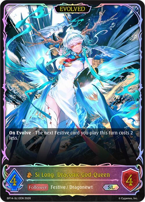 Si Long, Draconic God-Queen (Evolved) (SL) - BP14: Banquet of