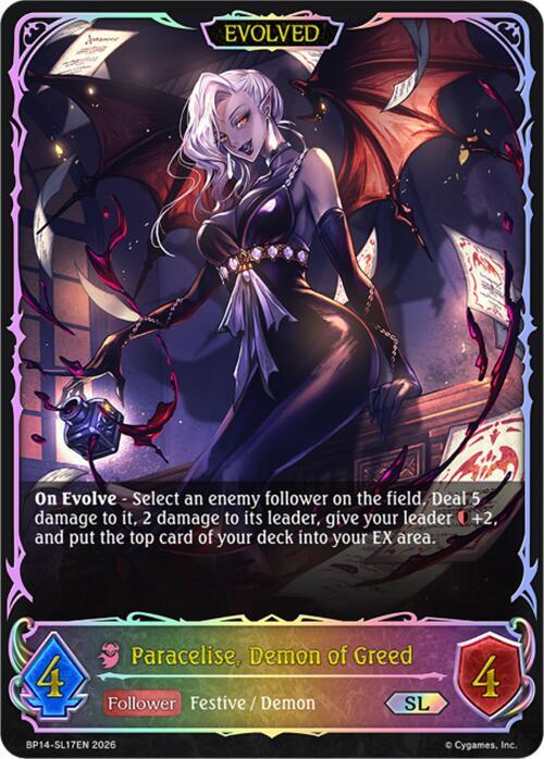 Paracelise, Demon of Greed (Evolved) (SL)