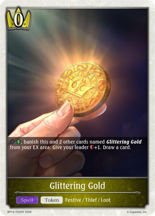 Glittering Gold - BP14: Banquet of Dreams - Shadowverse: Evolve