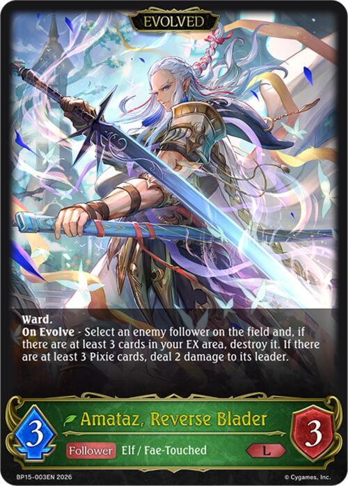 Amataz, Reverse Blader (Evolved)