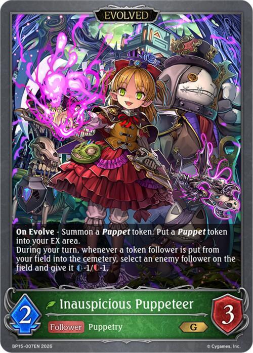 Inauspicious Puppeteer (Evolved)