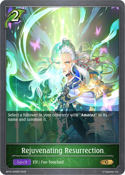 Rejuvenating Resurrection - BP15: Trial of the Omens - Shadowverse