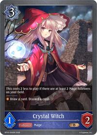 Crystal Witch - Shadowverse: Evolve BP15: Trial of the Omens trading card