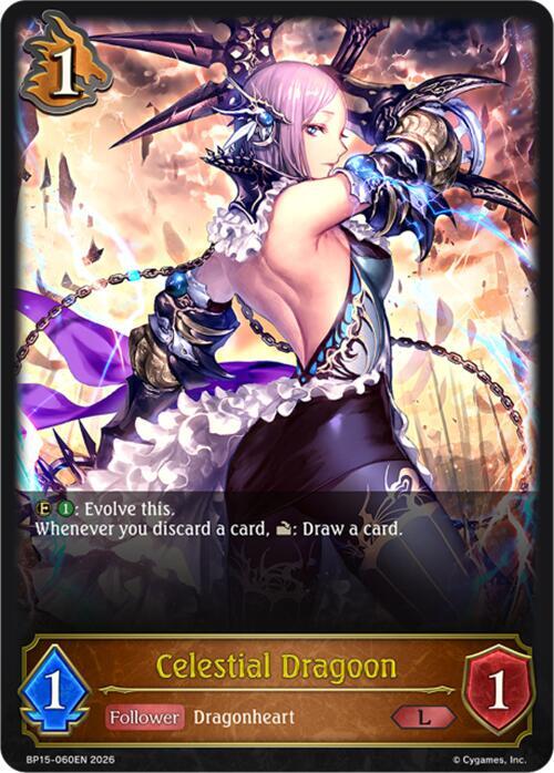 Celestial Dragoon - BP15: Trial of the Omens - Shadowverse: Evolve