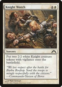 Knight Watch - Gatecrash - Magic: The Gathering card