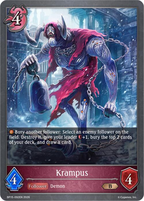 Krampus - BP15: Trial of the Omens - Shadowverse: Evolve