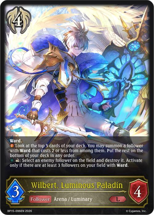 Wilbert, Luminous Paladin