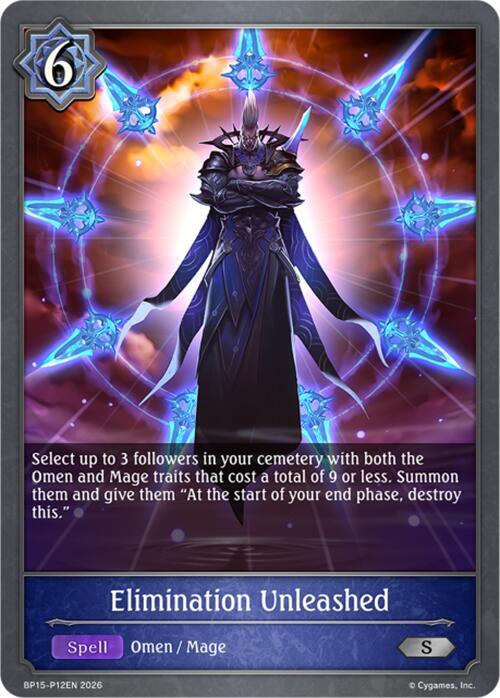 Elimination Unleashed - P12 (Foil)