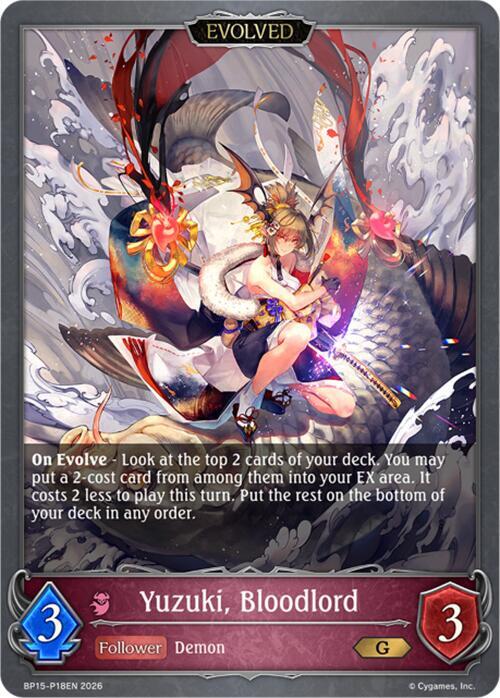 Yuzuki, Bloodlord (Evolved) - P18 (Foil)