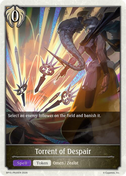 Torrent of Despair - PR26 - BP15: Trial of the Omens - Shadowverse
