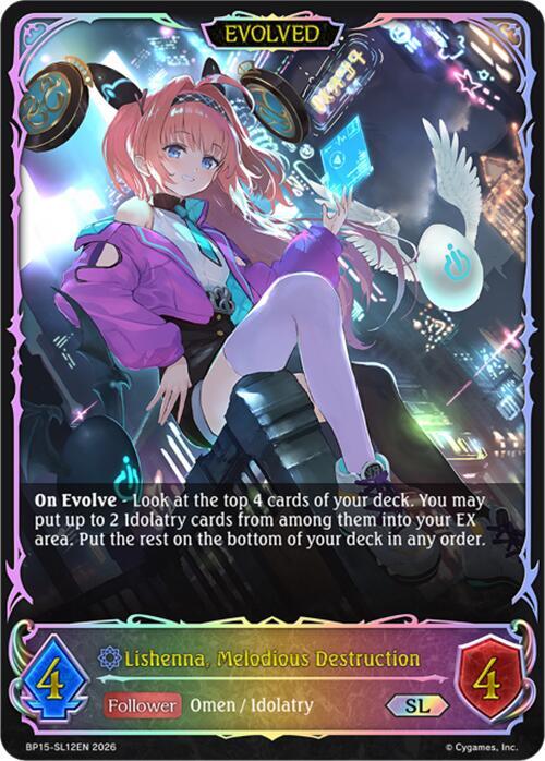 Lishenna, Melodious Destruction (Evolved) (SL)