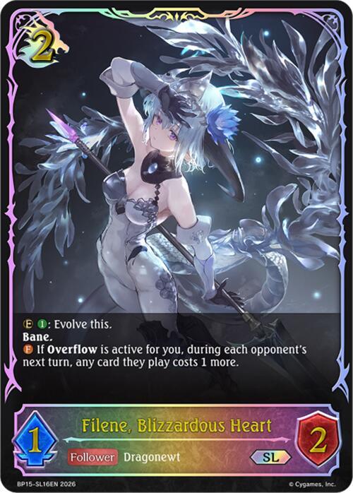 Filene, Blizzardous Heart (SL) - BP15: Trial of the Omens