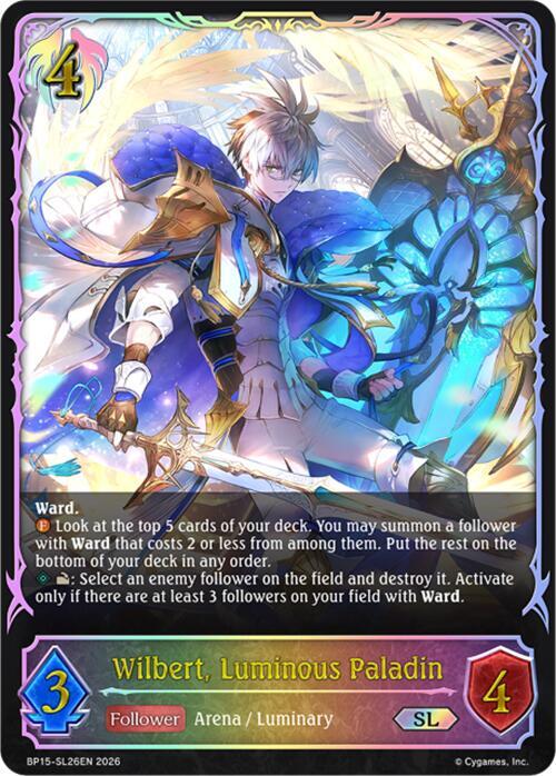 Wilbert, Luminous Paladin (SL)