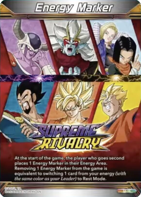 Energy Marker - Supreme Rivalry (M-26) - Fearsome Rivals - Dragon