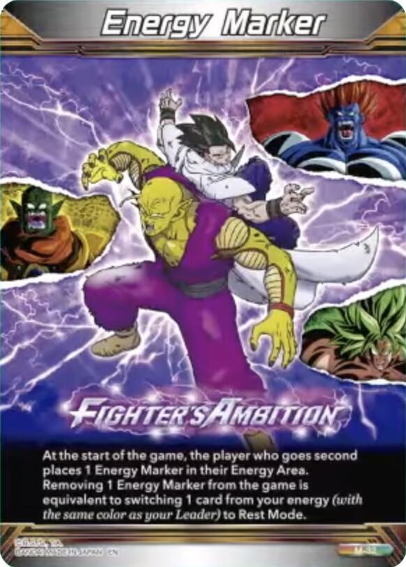 Energy Marker - Fighter's Ambition (M-32) - Fearsome Rivals - Dragon Ball  Super: Masters - TCGplayer.com