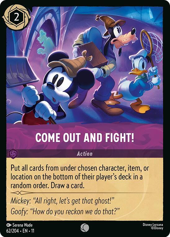 Come Out and Fight!