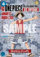 Monkey.D.Luffy (055) (College Basketball US Voyage) - One Piece