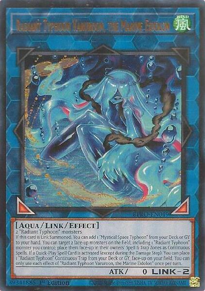 Radiant Typhoon Varuroon, the Marine Eidolon - Burst Protocol - yugioh