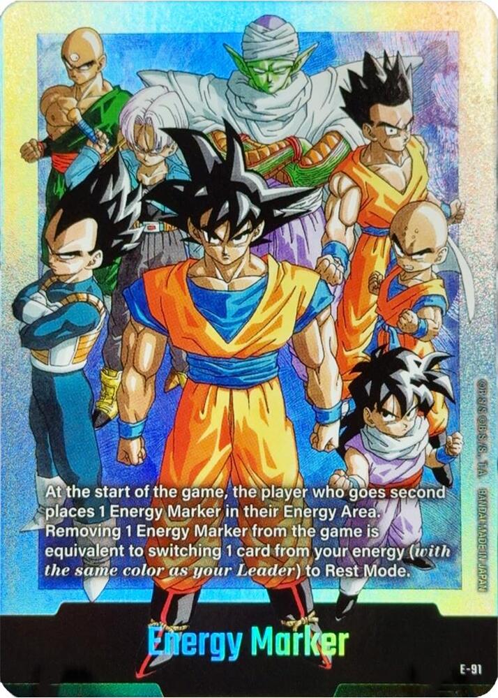 エナジーマーカー E-91 E-92 ドラゴンボール PSA10 連番 Energy Marker (E-91) - Fusion World Energy Markers - Dragon Ball
