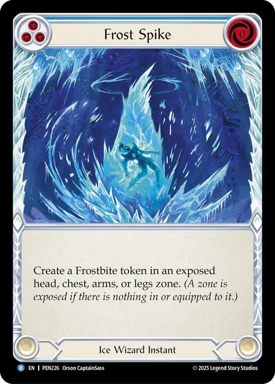 Frost Spike - Compendium of Rathe - Flesh and Blood TCG