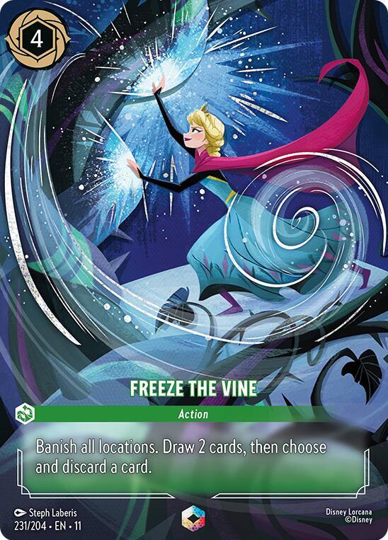 Freeze the Vine (Enchanted) - Winterspell - Disney Lorcana