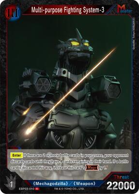 Multi-purpose Fighting System-3 (EBP03-010) - Booster Set 3