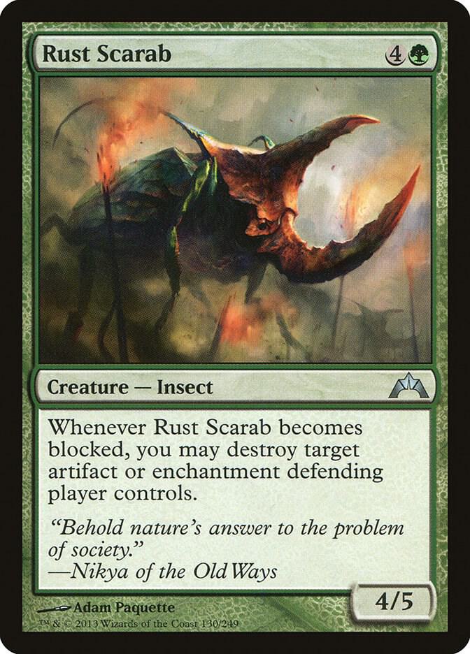 Rust Scarab 130 card